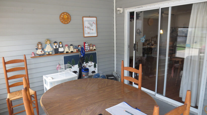 East Facing Florida Room