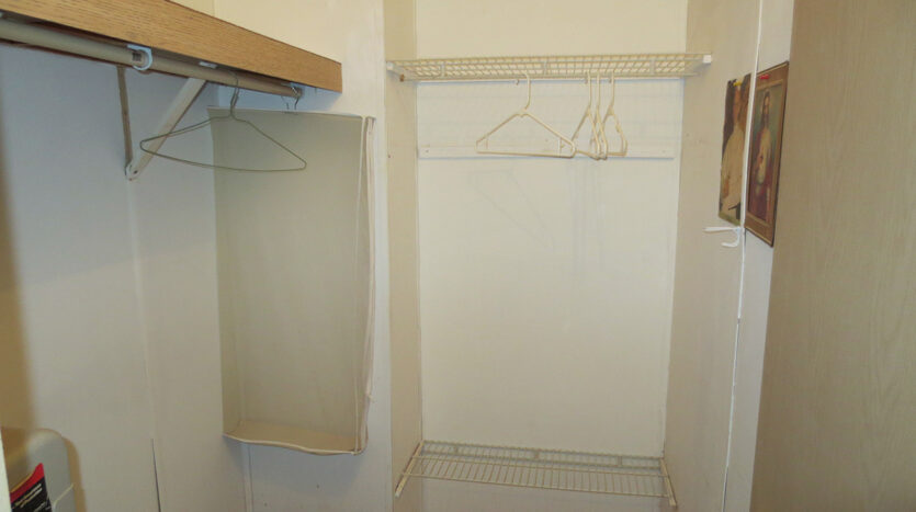 Master Bedroom with Walk In Closet